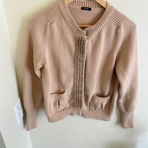 Unique tan Jcrew sweater
